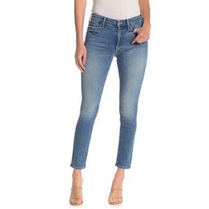 MOTHER High Waisted Looker Ankle Jeans